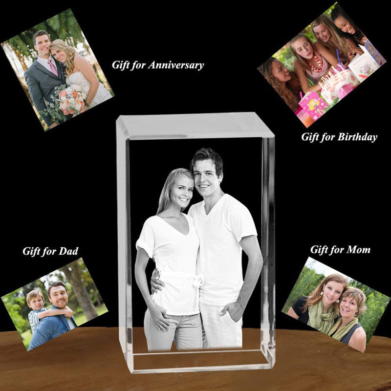 Personalized Photo Crystal Laser Engraving