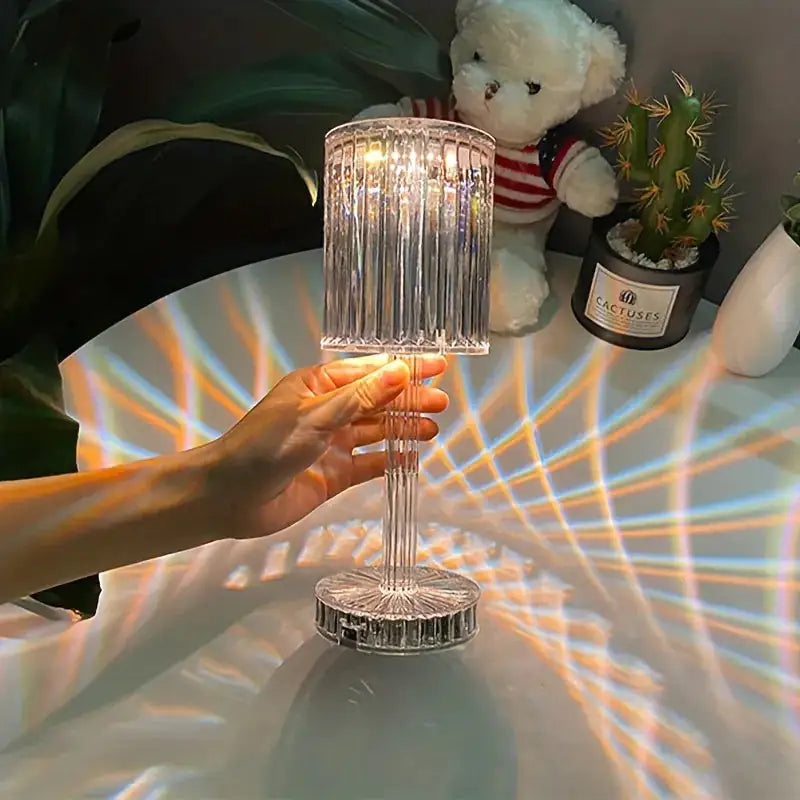 Diamond Glow Table Lamp