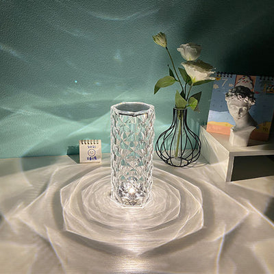 Nordic Crystal Lamp with Touch Dimming