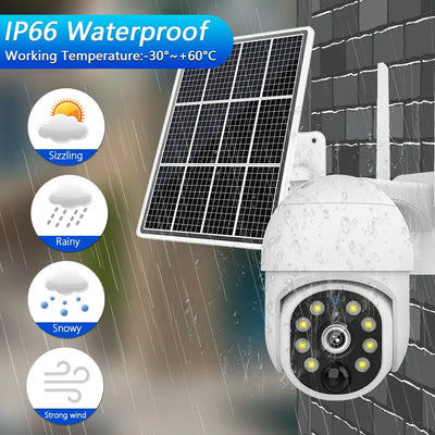 Solar Surveillance Camera Waterproof