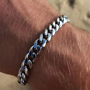 Stainless Steel Trendy Chain Bracelet